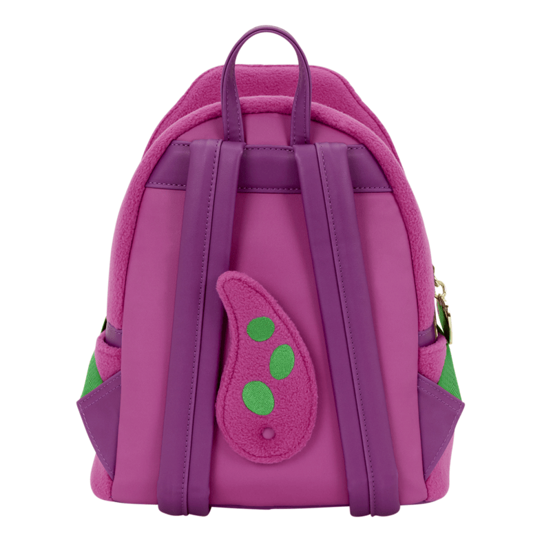 Loungefly - Barney Dinosaur Theme Mini Backpack Officially Licensed Collectible For Kids
