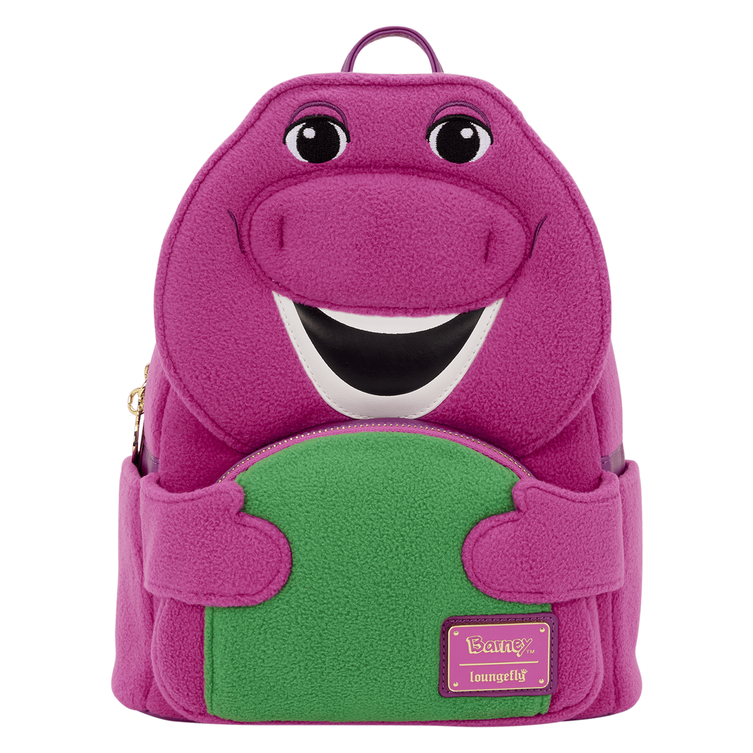 Loungefly - Barney Dinosaur Theme Mini Backpack Officially Licensed Collectible For Kids