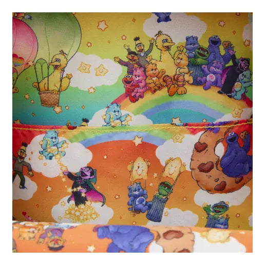 Loungefly - Care Bears x Sesame Street Mini Backpack 671803576520