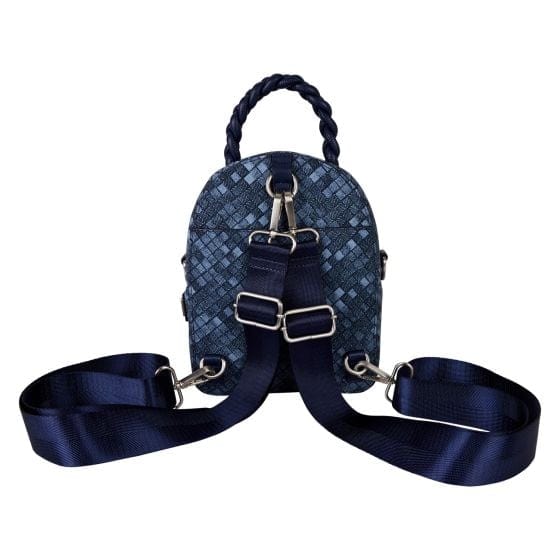 Loungefly - Denim Convertible Mini Backpack 671803555686