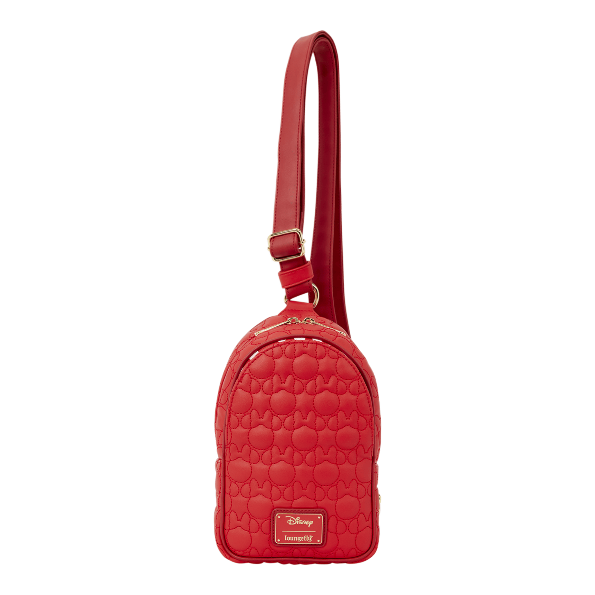Loungefly Disney Minnie Mouse Silhouette Sling Crossbody Bag 671803586079