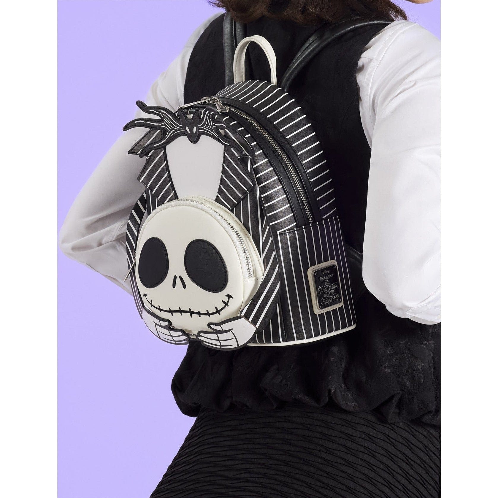 Loungefly - Disney Nightmare Before Christmas Jack Skellington Front Side Backpack