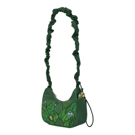 Loungefly Disney·Pixar A Bug's Life Leaf Crossbody Bag 671803586291