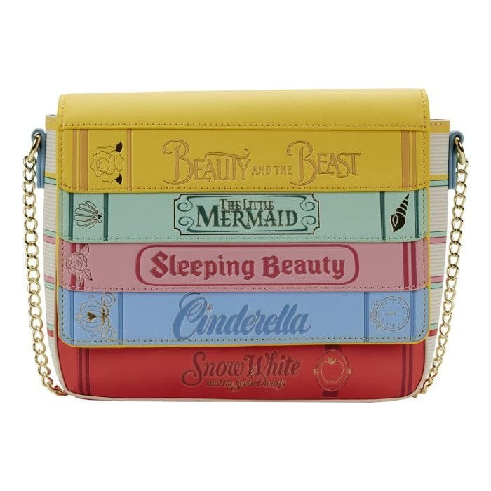 Loungefly - Disney Princess Books Classic Crossbody Bag 671803409088