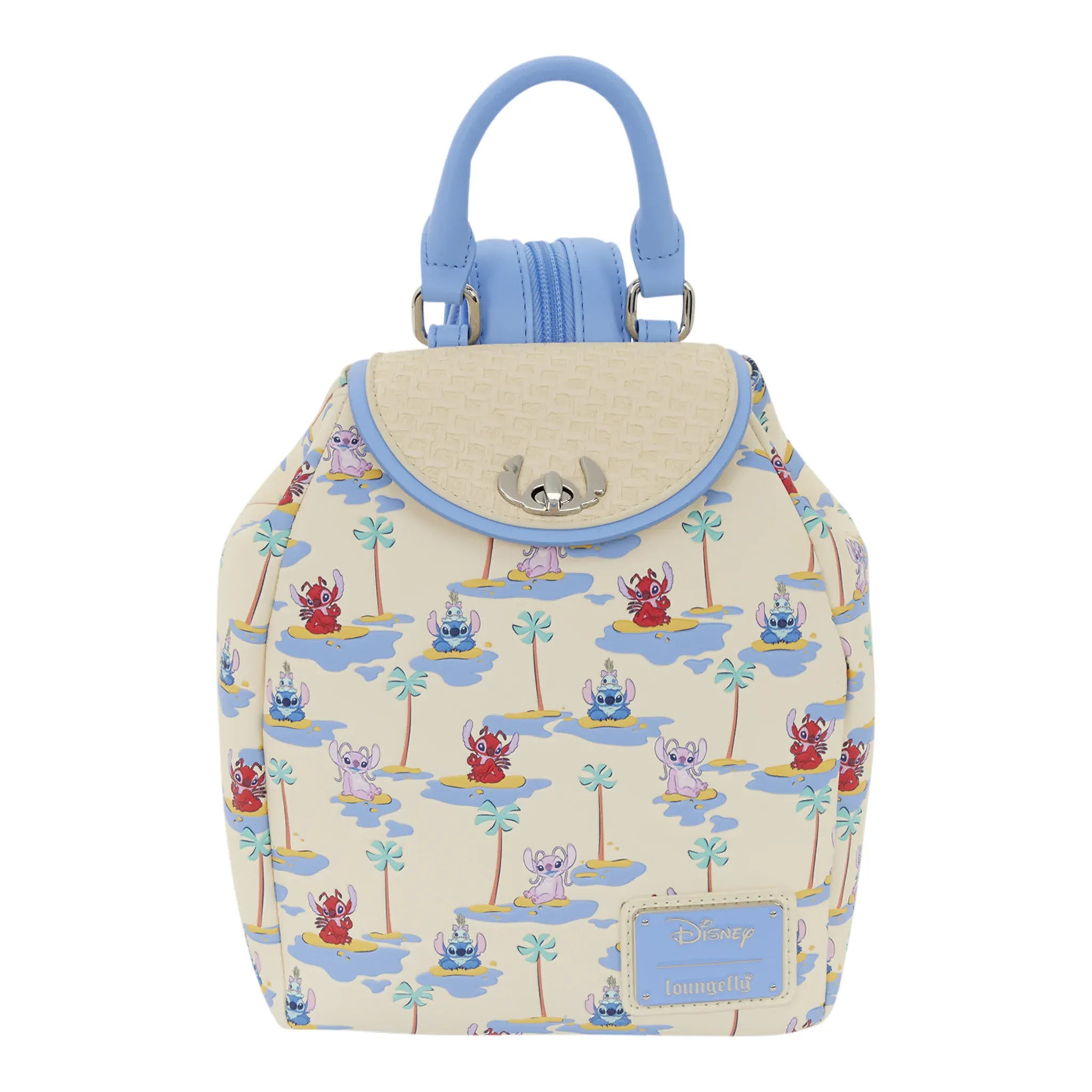 Loungefly - Disney Stitch, Angel & Leroy Mini Backpack 671803584402