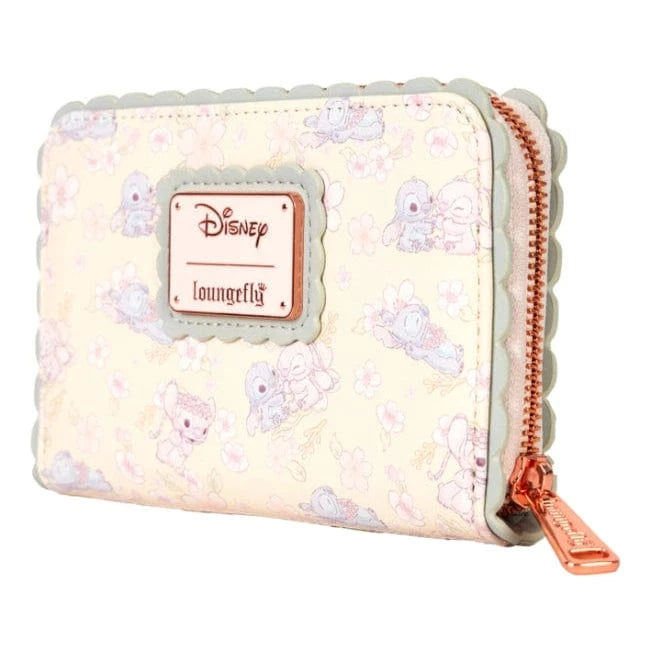 Loungefly – Disney Stitch Cherry Bloss Wallet with Zip