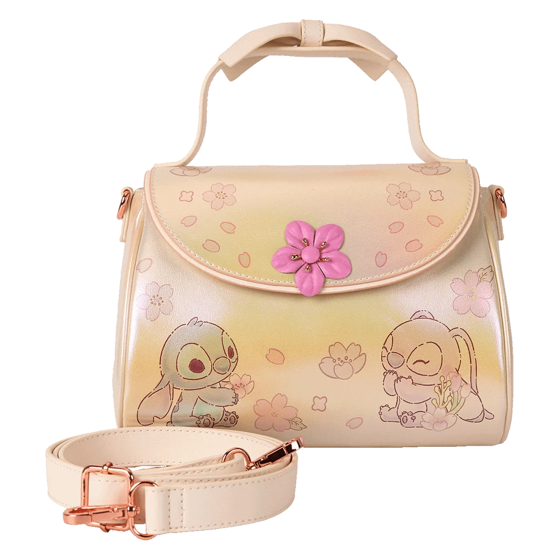 Loungefly – Disney Stitch Crossbody Bag with Bow Handle