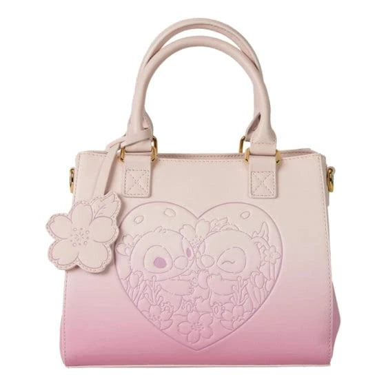 Loungefly – Disney Stitch Crossbody Bag with Embossed Hearts