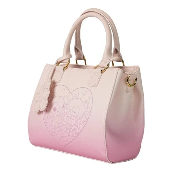 Loungefly – Disney Stitch Crossbody Bag with Embossed Hearts