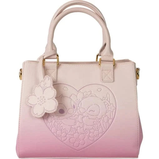 Loungefly – Disney Stitch Crossbody Bag with Embossed Hearts