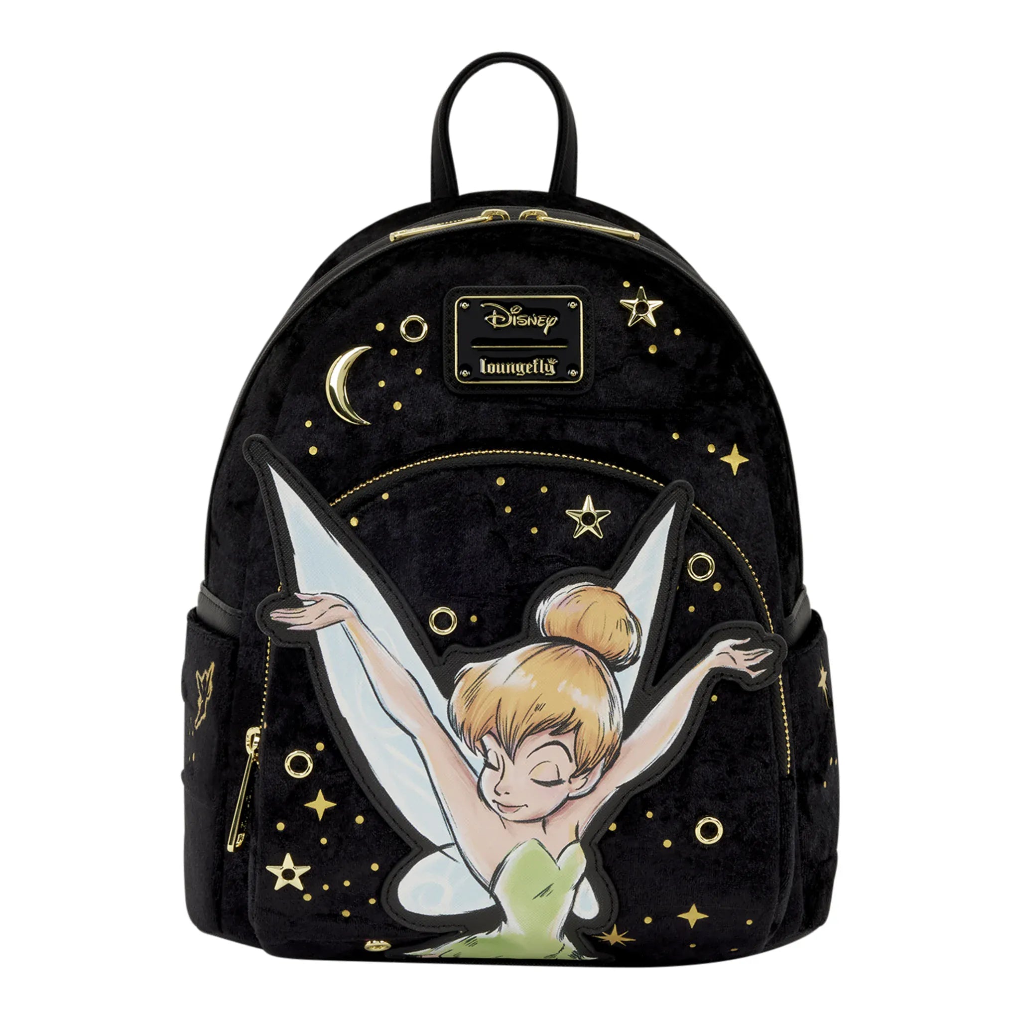 Loungefly - Disney Tinker Bell Pixie Dust Velvet Mini Backpack
