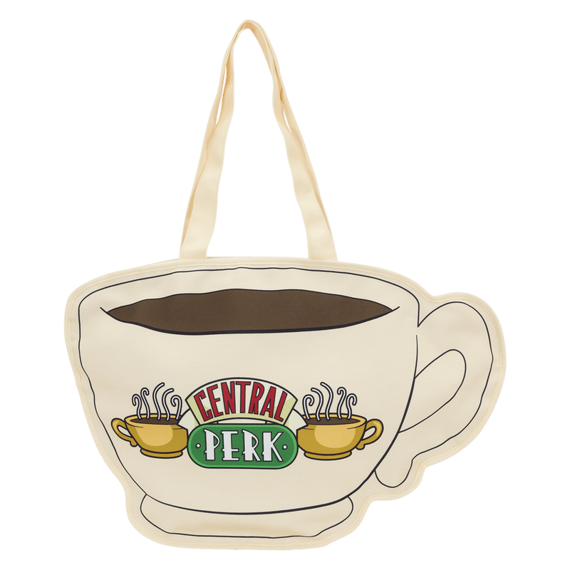 Loungefly - Friends Central Perk Coffee Shop Tote Bag Licensed Franchise Collectible For Fans And Gift