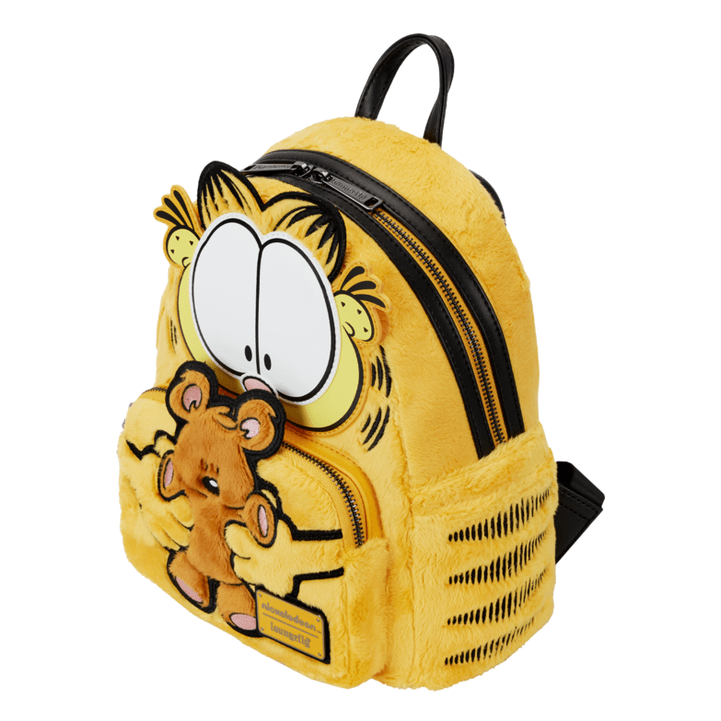 Loungefly - Garfield And Pooky Mini Backpack Featuring Iconic Orange Cat And His Plush Bear Collectible Bag