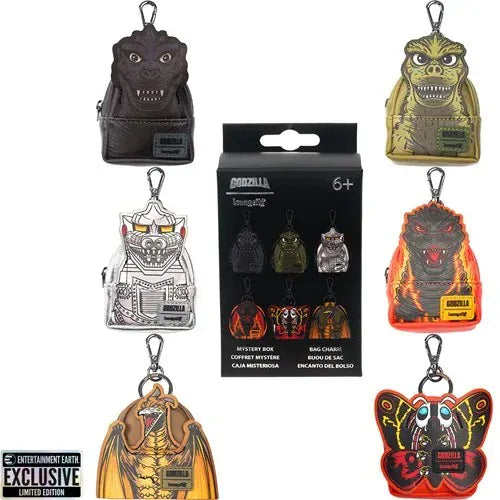 Loungefly - Godzilla Bag Charms 671803578661