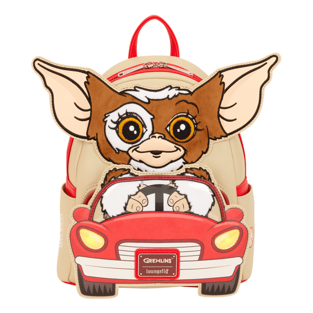 Loungefly - Gremlins Gizmo Mini Backpack With Embroidered Gizmo Zip Pocket Adjustable Straps Collectible 671803560468
