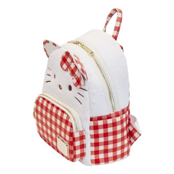 Loungefly – Hello Kitty Gingham Mini Backpack