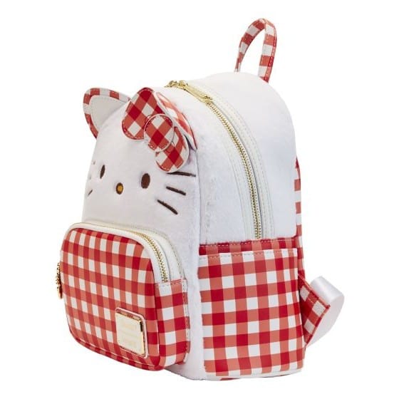 Loungefly – Hello Kitty Gingham Mini Backpack