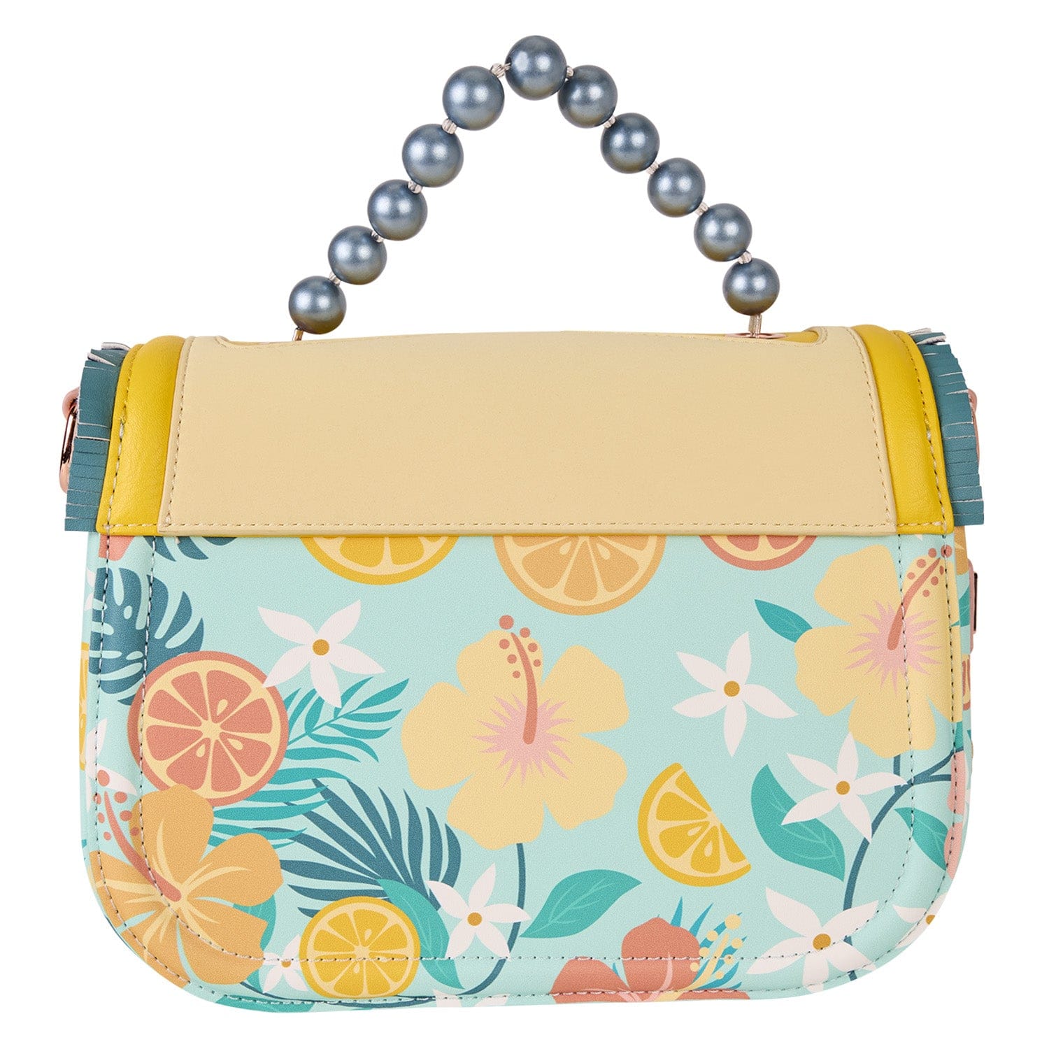 Loungefly - Lemon Crossbody Bag Citrus Themed Mini Shoulder Purse With Zipper Closure