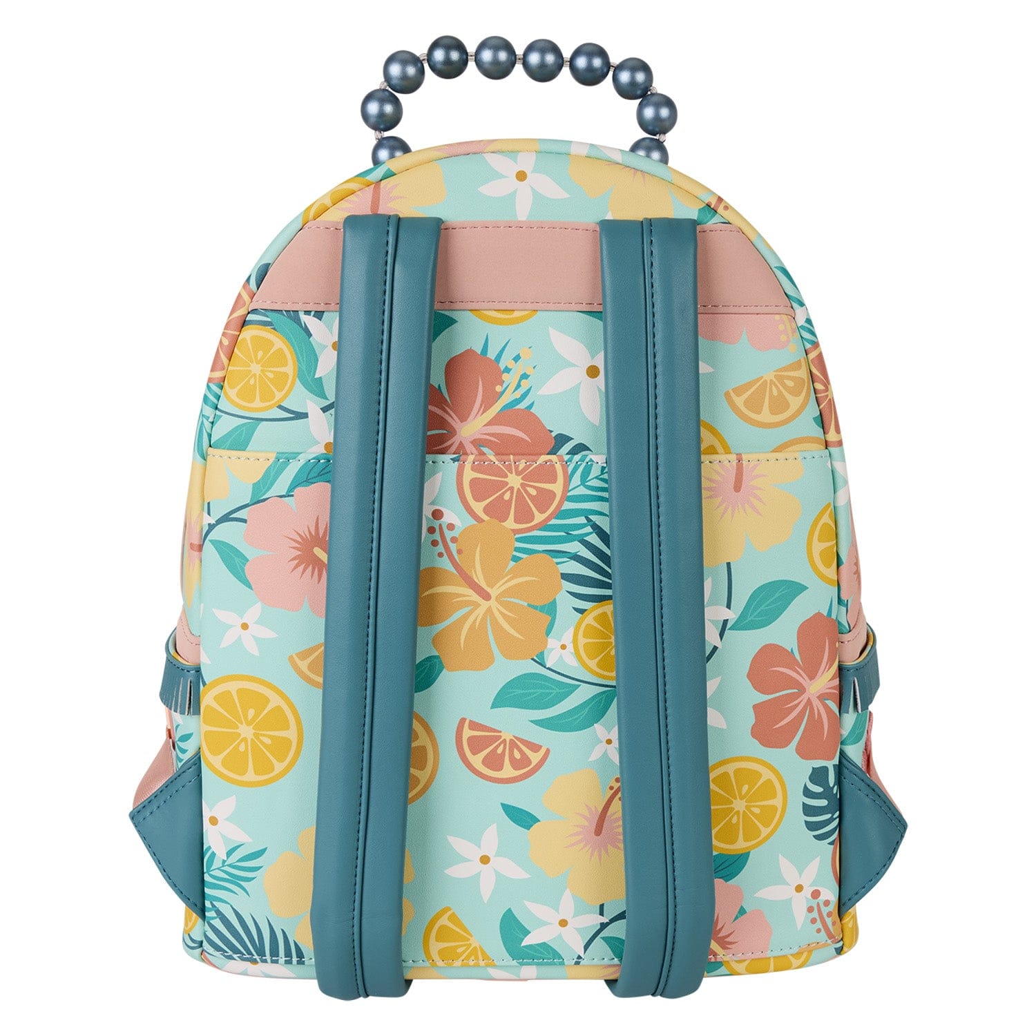 Loungefly - Lemon Mini Backpack Citrus Pattern Everyday Day Pack With Adjustable Straps And Zip Closure