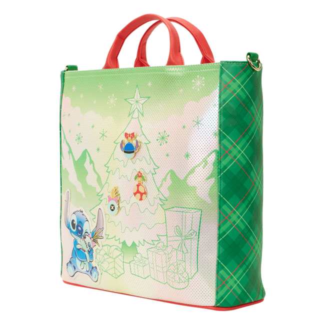 Loungefly - Lilo And Stitch Holiday Tote Bag Limited Edition Disney Licensed Bag