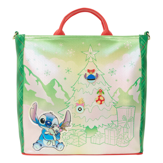 Loungefly - Lilo And Stitch Holiday Tote Bag Limited Edition Disney Licensed Bag