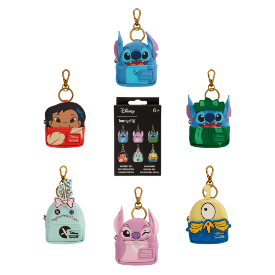 Loungefly - Lilo & Stitch Bag Charms 671803557420