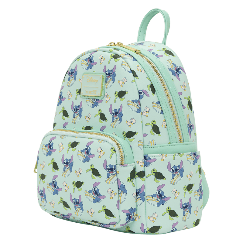Loungefly - Lilo Stitch & Duck Mini Backpack 671803373075