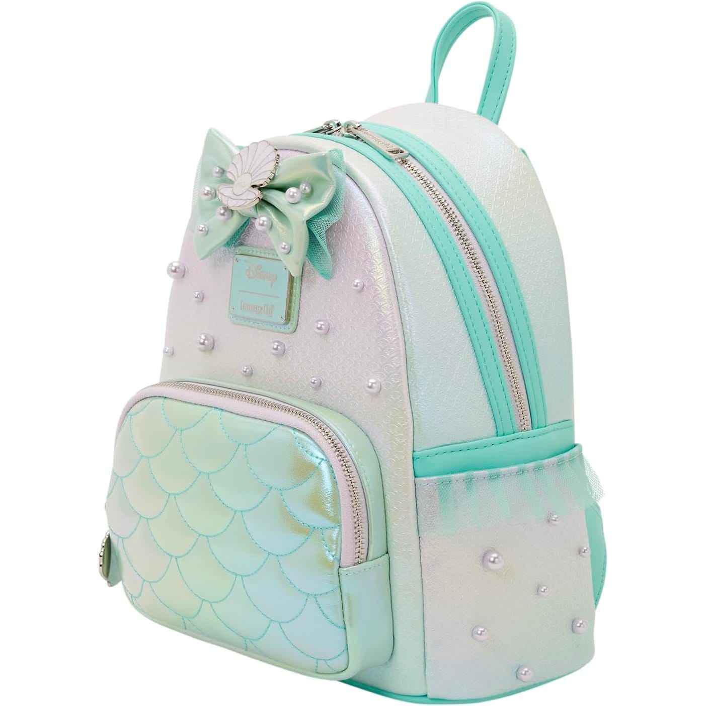Loungefly - Little Mermaid Iridescent Pearl Mini Backpack 671803581890