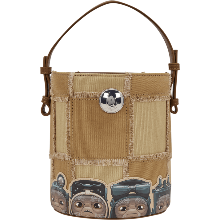 Loungefly - Mandalorian Grogu Anzellan Creature Crossbody Bag With Adjustable Strap And Zipper