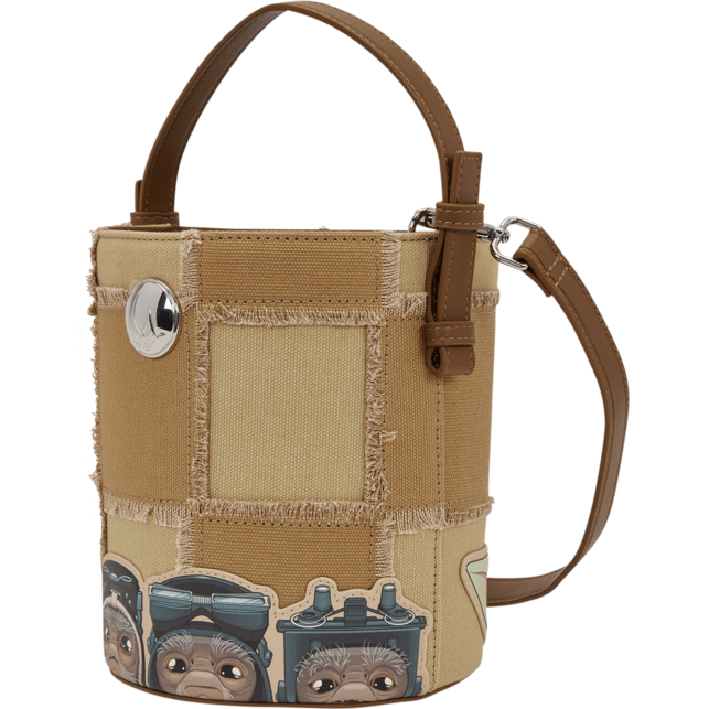Loungefly - Mandalorian Grogu Anzellan Creature Crossbody Bag With Adjustable Strap And Zipper