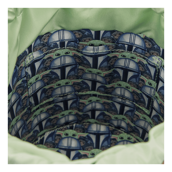 Loungefly - Mandalorian Grogu Anzellan Creature Crossbody Bag With Adjustable Strap And Zipper