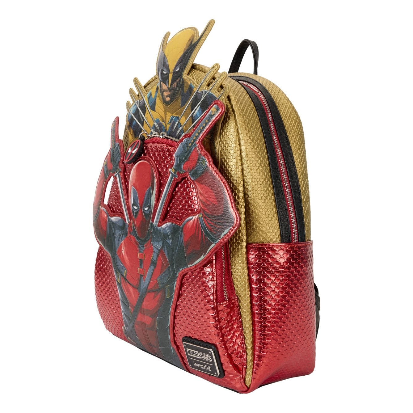 Loungefly - Marvel Deadpool 3 Mini Backpack 671803528826