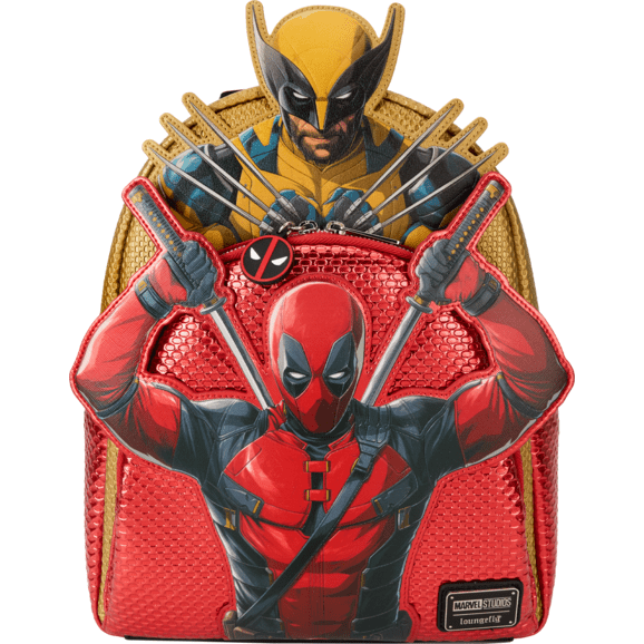 Loungefly - Marvel Deadpool 3 Mini Backpack 671803528826