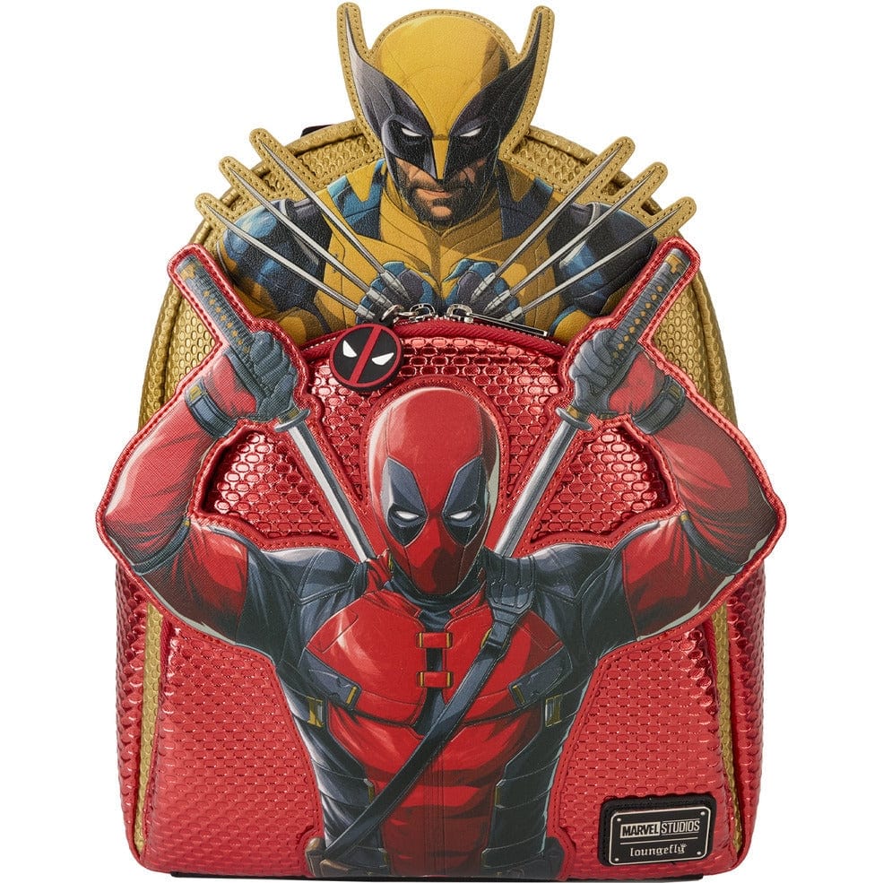 Loungefly - Marvel Deadpool 3 Mini Backpack 671803528826