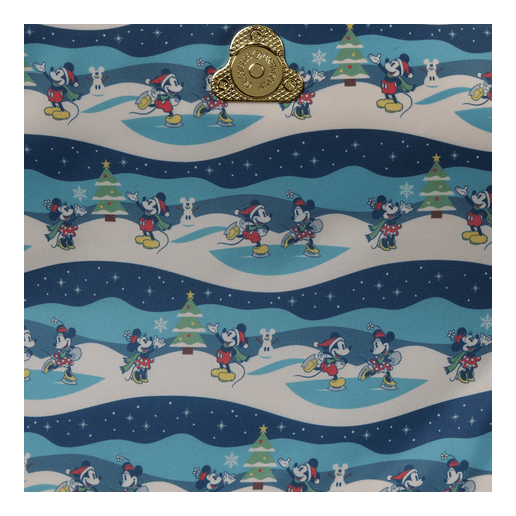 Loungefly - Mickey & Minnie Holiday Crossbody Bag