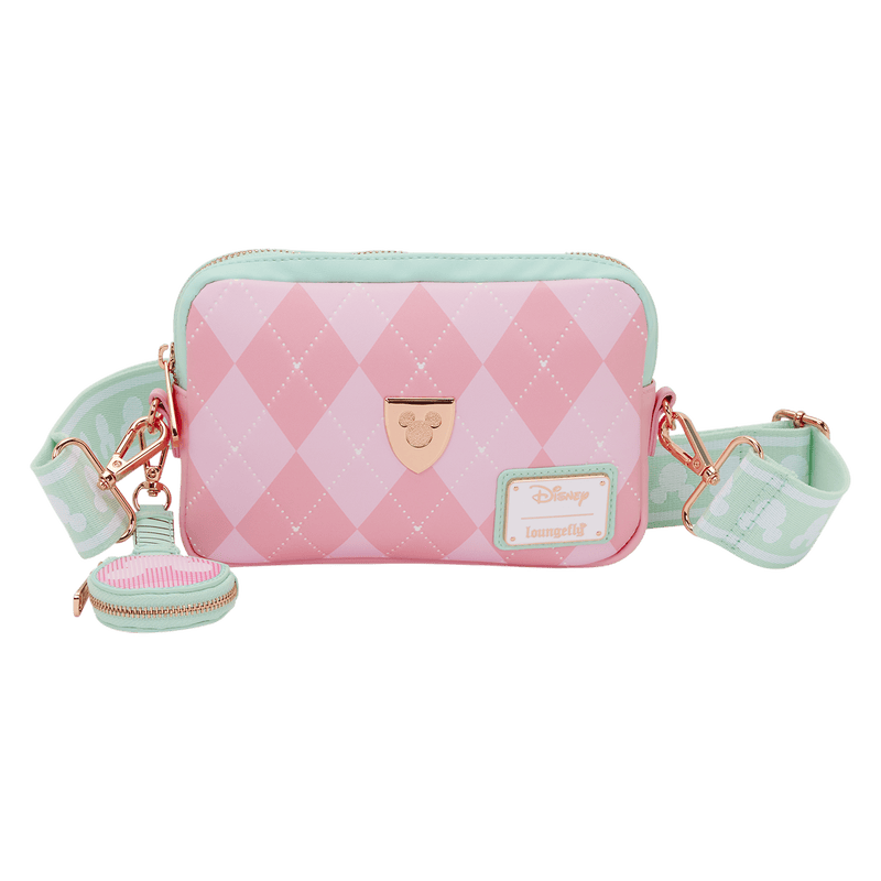 Loungefly - Mickey Mouse Tennis Sling Crossbody Bag with Coin Bag 671803581784