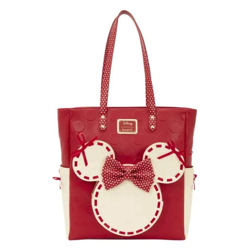 Loungefly - Minnie Rock The Dots Tote Bag 671803572768