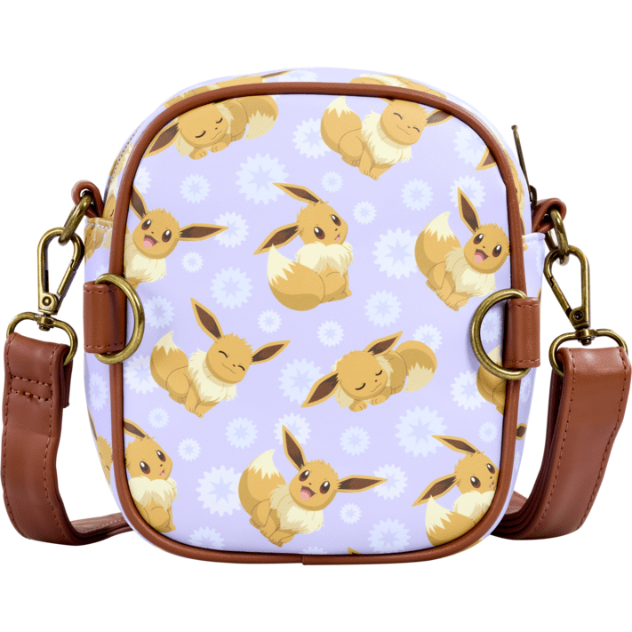 Loungefly – Passport Bag – Pokemon – Eevee All Over Print 671803443884