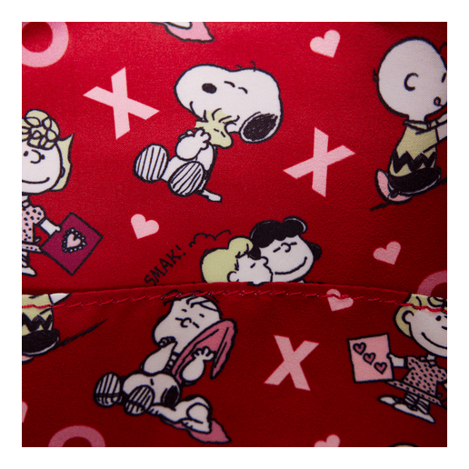 Loungefly - Peanuts Snoopy XO Mini Backpack Licensed Cartoon Character Accessory For Fans And Collectors