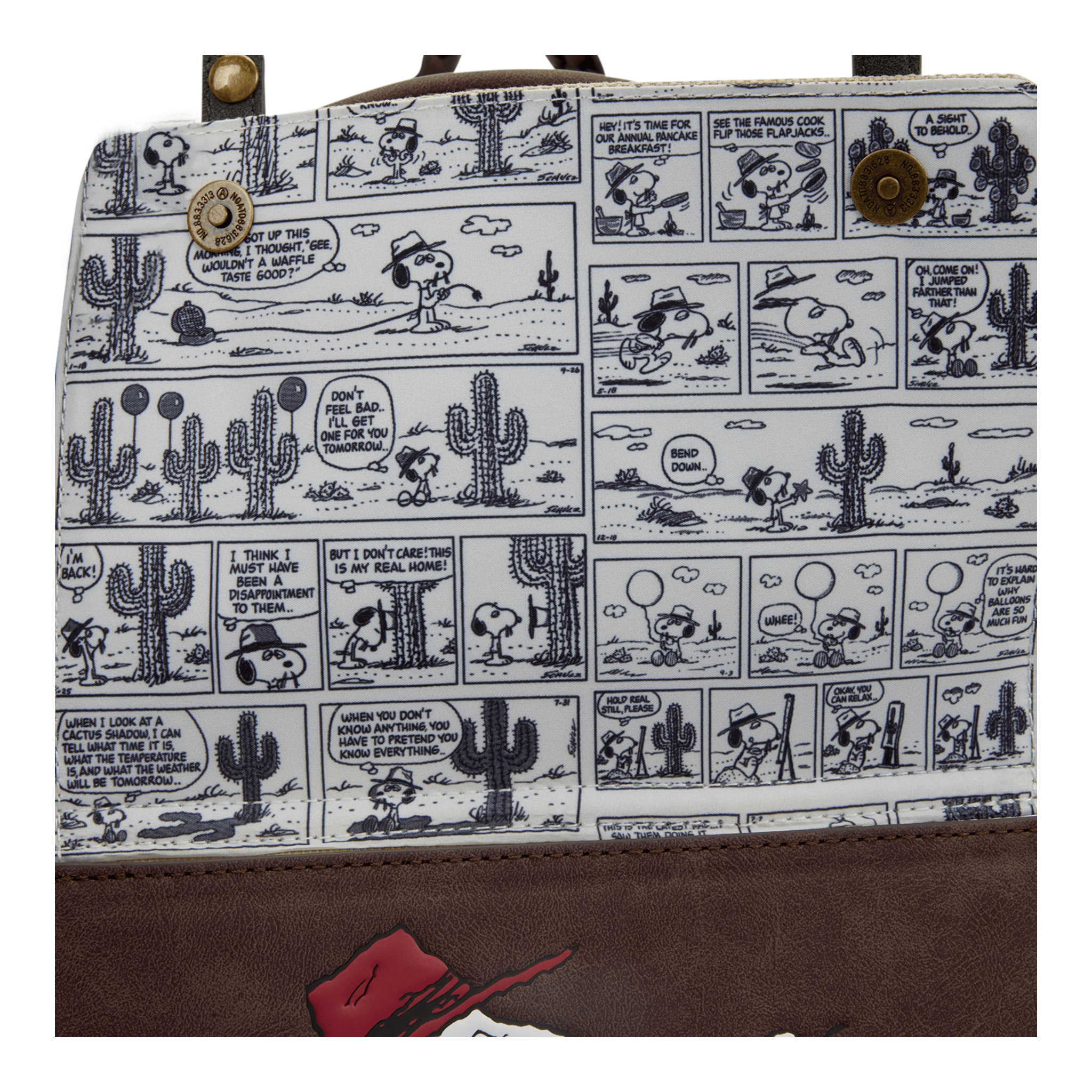 Loungefly Peanuts Spike Desert Mini Backpack 6.718E+11