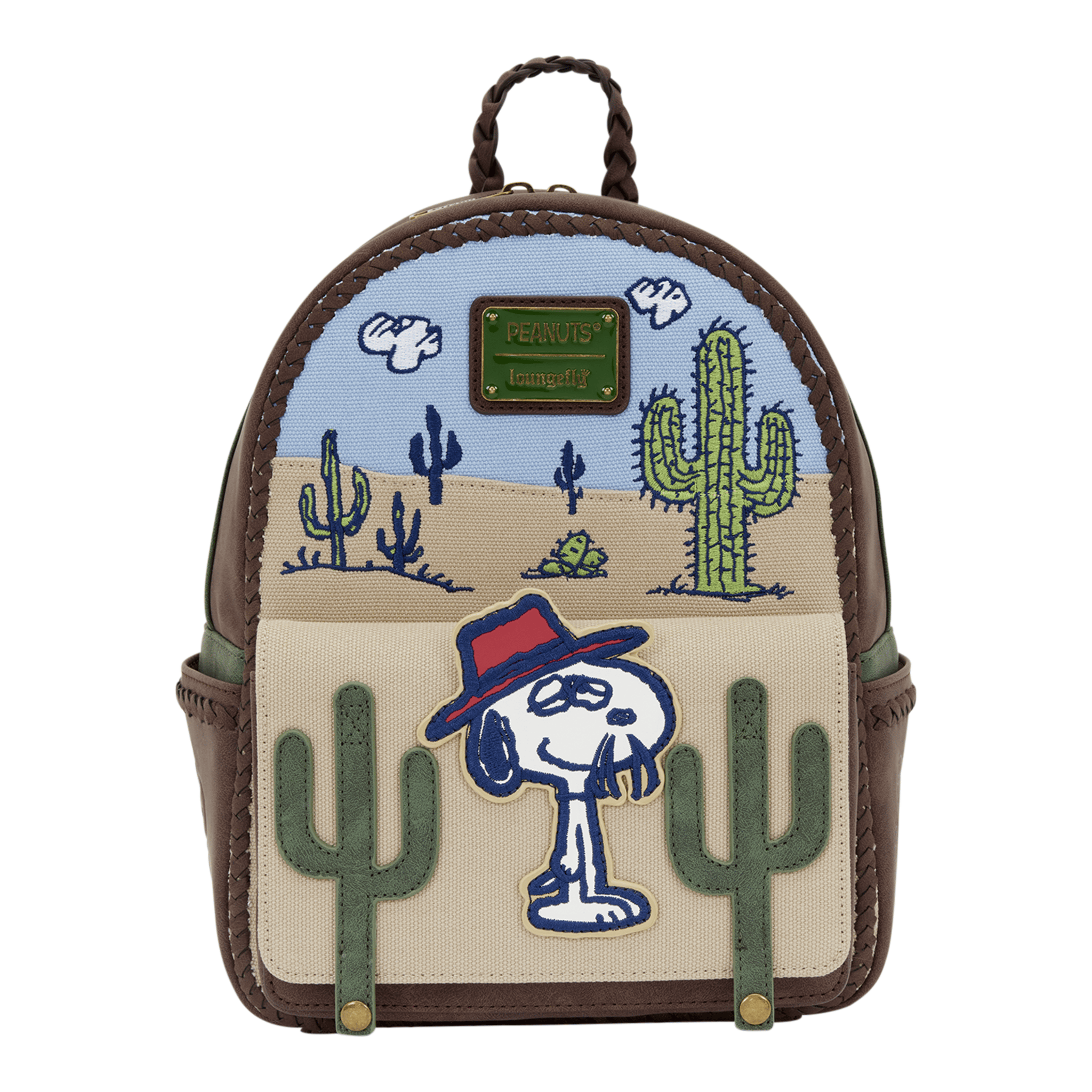 Loungefly Peanuts Spike Desert Mini Backpack 6.718E+11