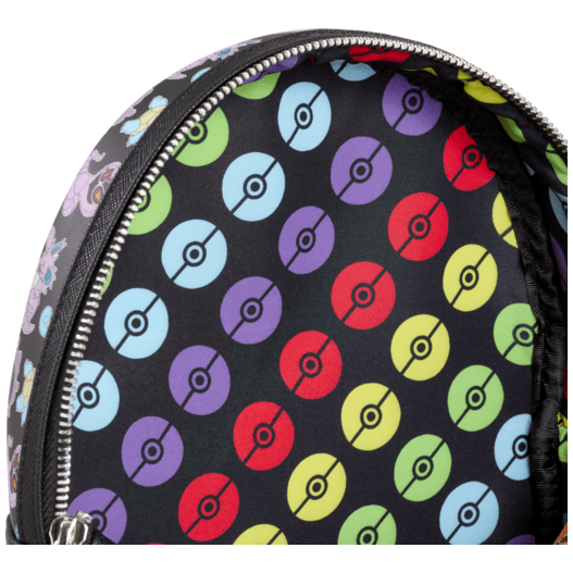 Loungefly – Pokémon All Over Print Mini Backpack 671803531055