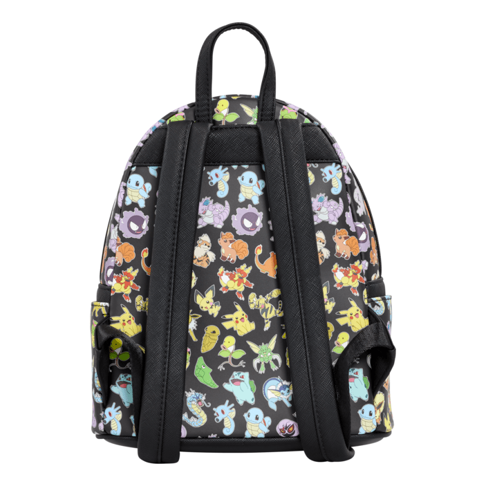 Loungefly – Pokémon All Over Print Mini Backpack 671803531055