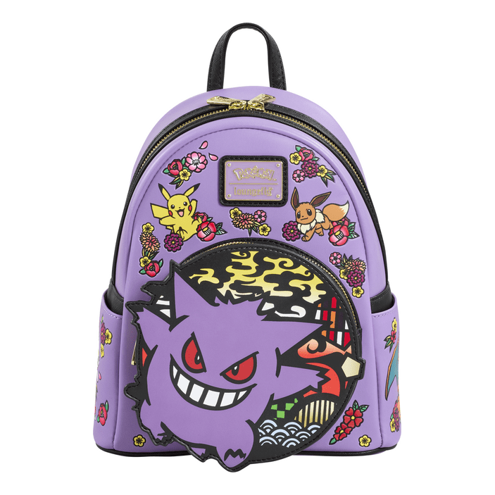Loungefly – Pokemon Embroided Wagara Mini Backpack 671803389526
