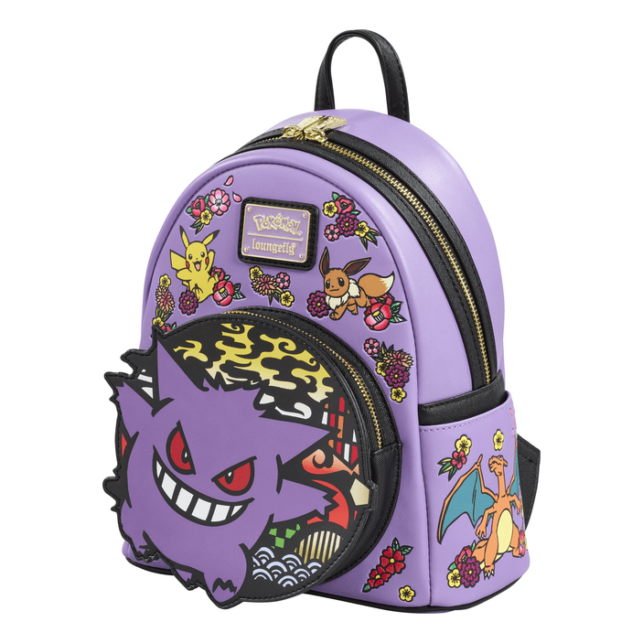 Loungefly – Pokemon Embroided Wagara Mini Backpack 671803389526