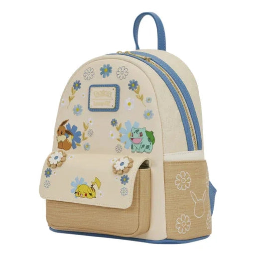 Loungefly - Pokemon Floral Mini Backpack 671803576704