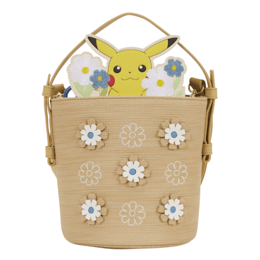 Loungefly - Pokemon Floral Pikachu Crossbody Bag 671803576711