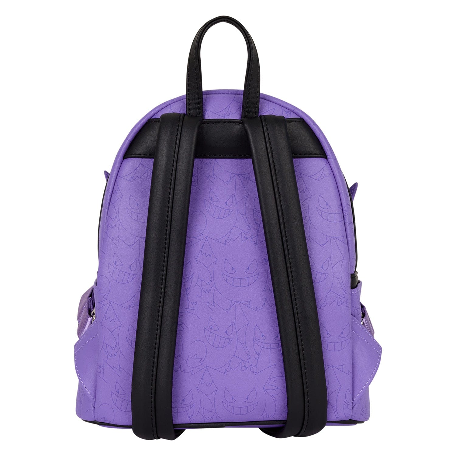 Loungefly - Pokemon Gengar Mini Backpack Embroidered Ghost Type Design With Zippered Compartment And Adjustable Straps