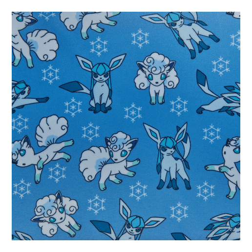 Loungefly - Pokemon Ice Type Winter Handbag Collectible Travel Bag For Trainers And Pokemon Fans
