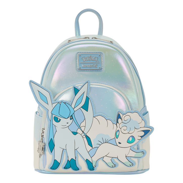 Loungefly - Pokemon Ice Type Winter Mini Backpack With Zippered Main Compartment And Adjustable Straps